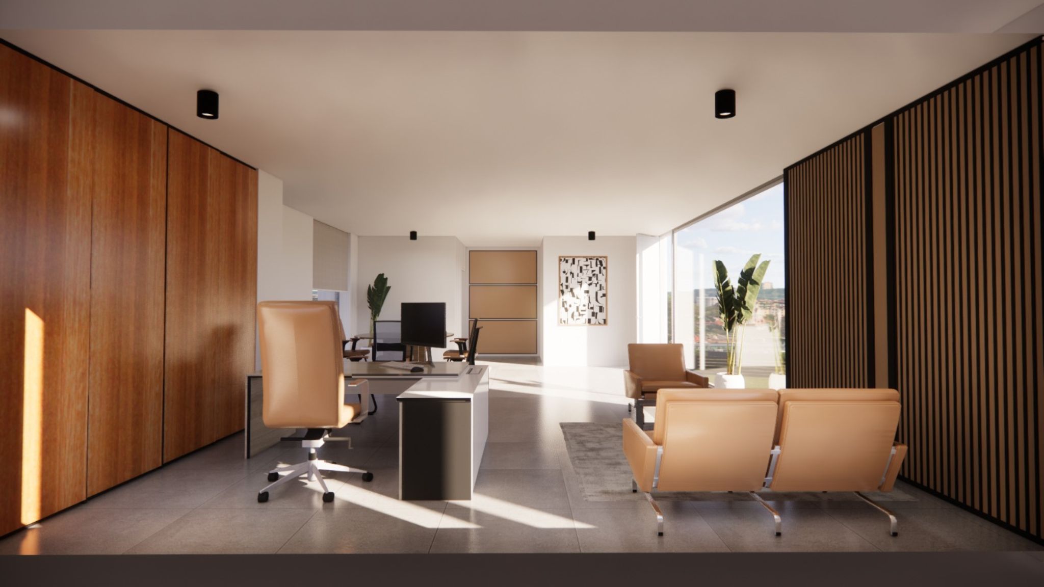 design de interior para as instalações da SETIC FP